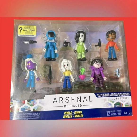 Dev Series Pack of 6 Rivals Figures - BNIB - Picture 3 of 4